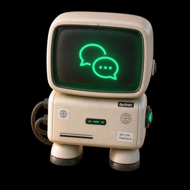ByShift mascotte - kennismaking